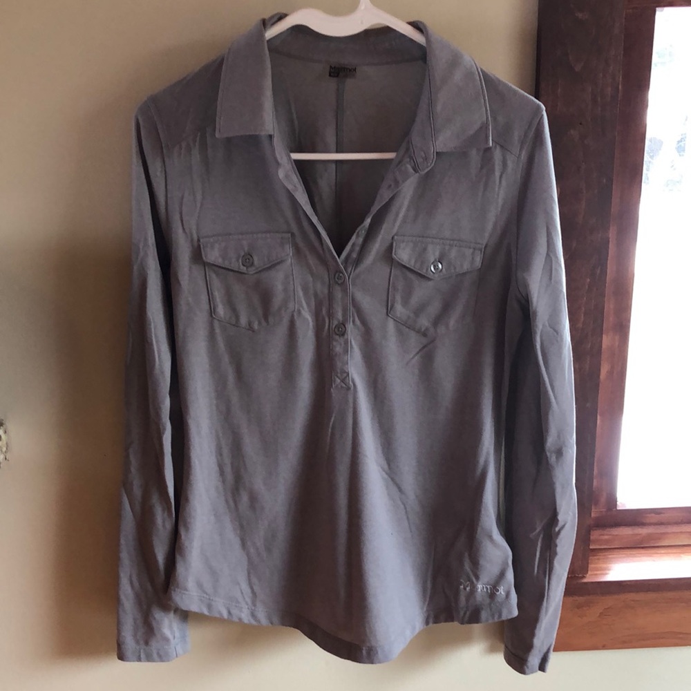 Marmot medium half button up